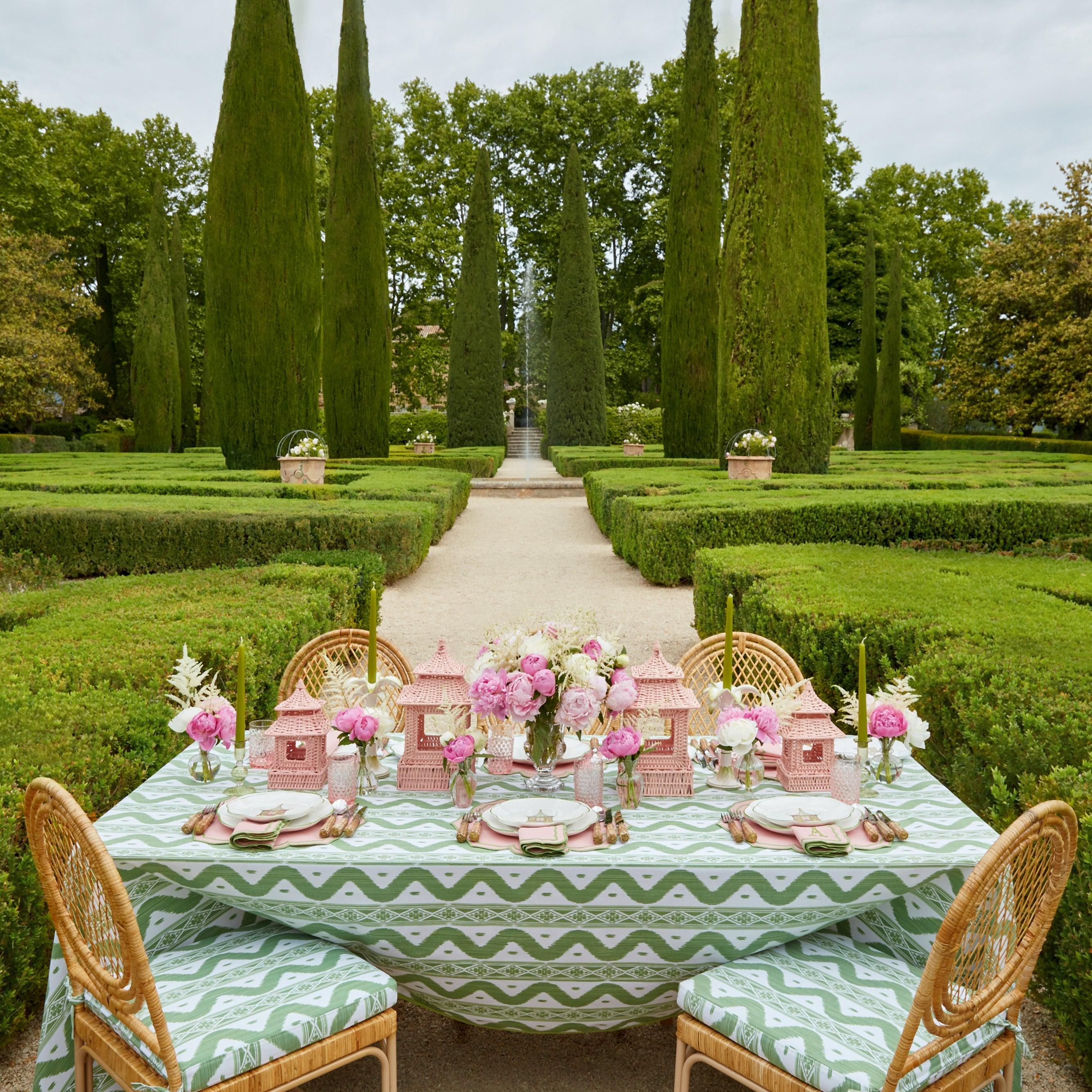 Fleur Pink Placemats & Napkins (Set of 4) - Image 11
