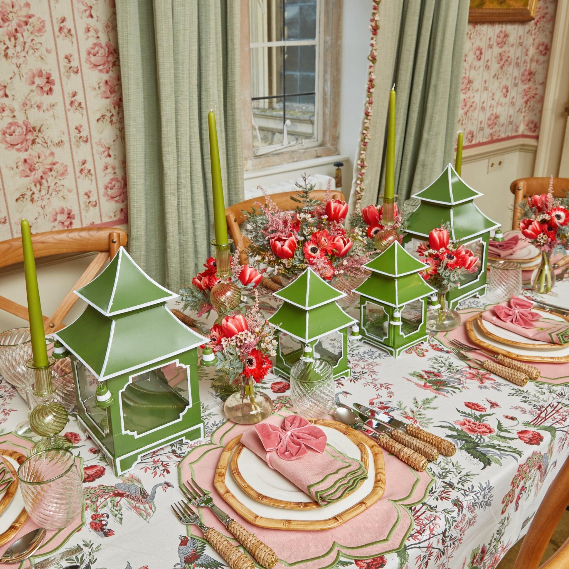 Fleur Pink Placemats (Set of 4) - Image 11