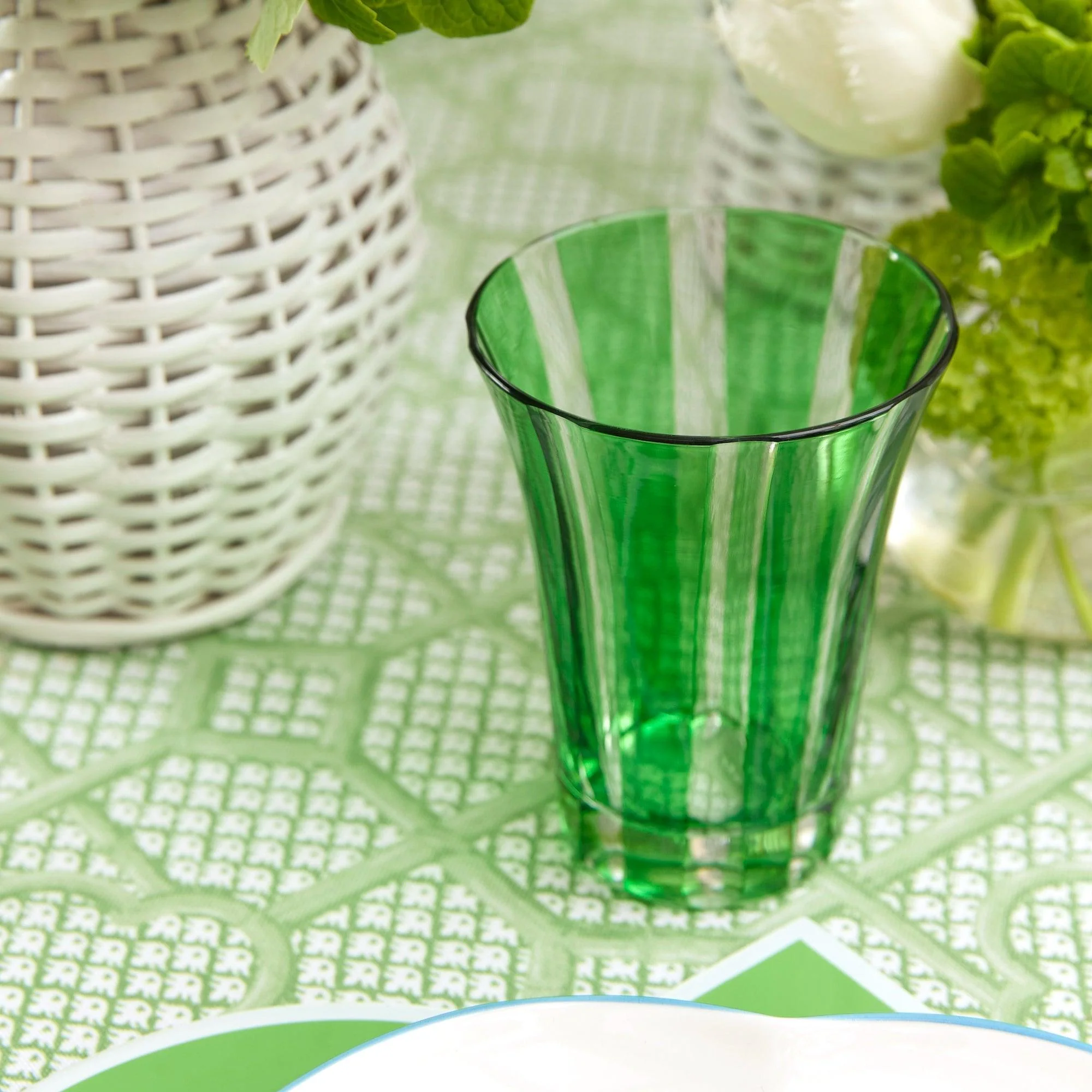 Green Positano Glasses (Set of 4) - Image 11
