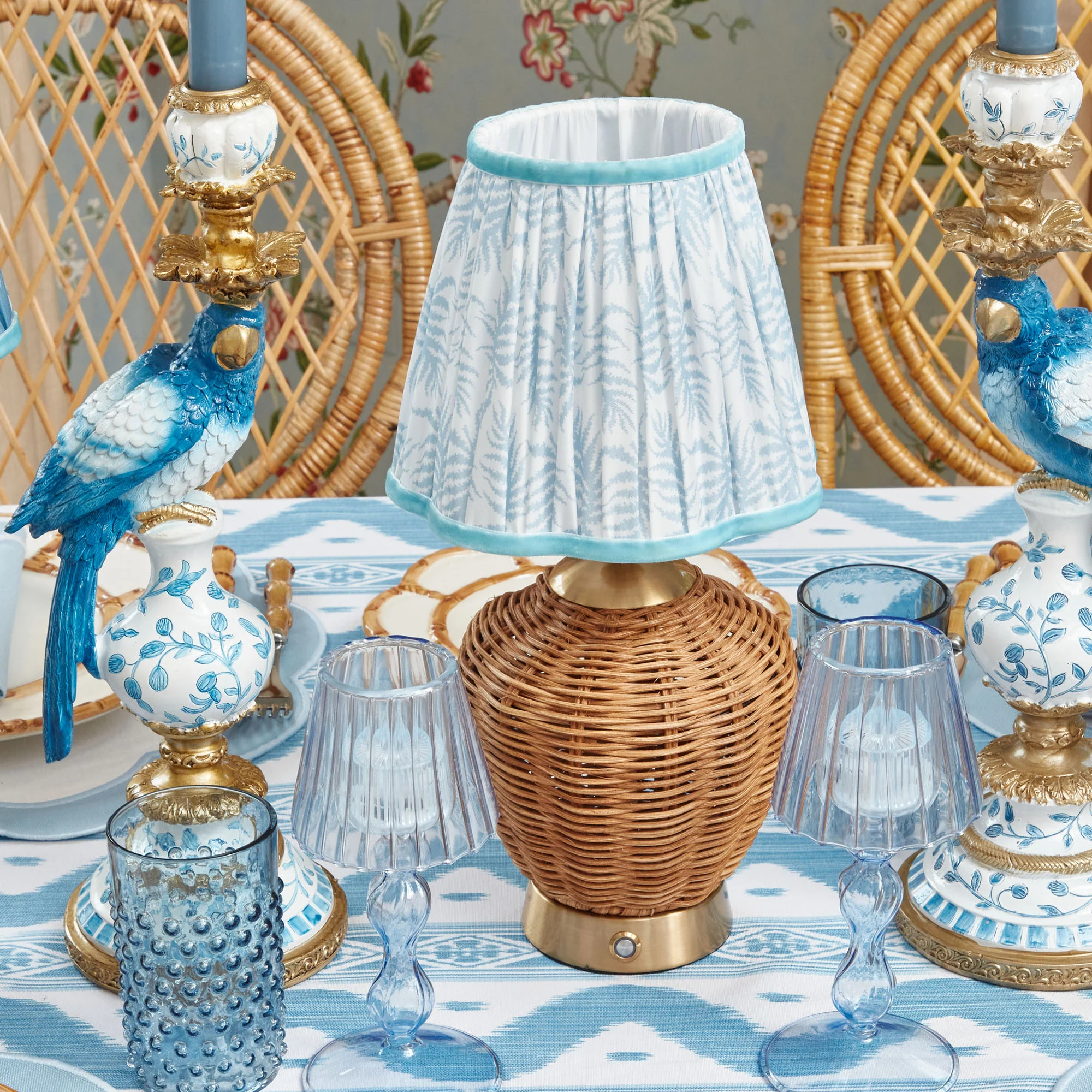 Rattan Ursula Rechargeable Lamp - Image 21