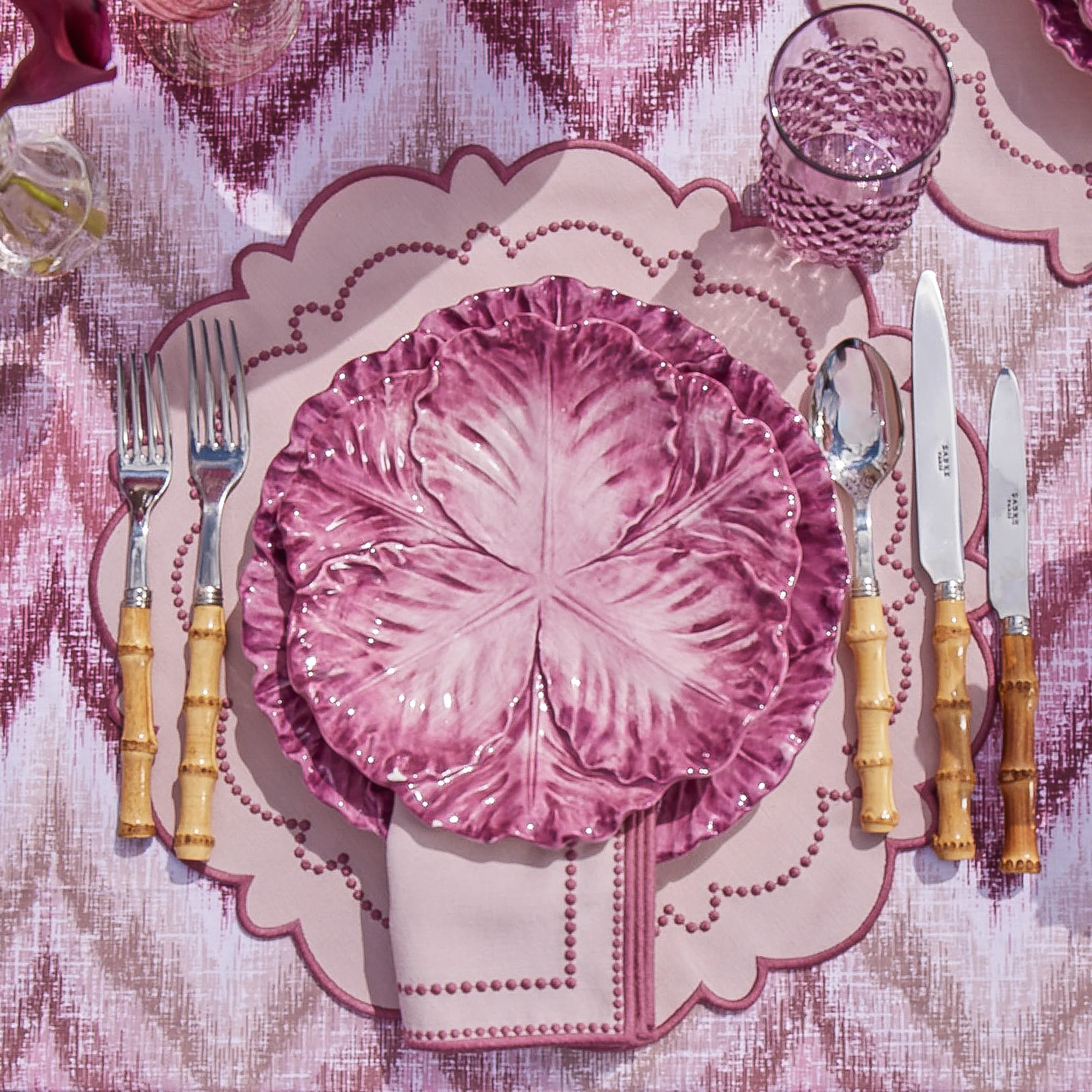 Serena Aubergine Cabbage Starter Plate - Image 14