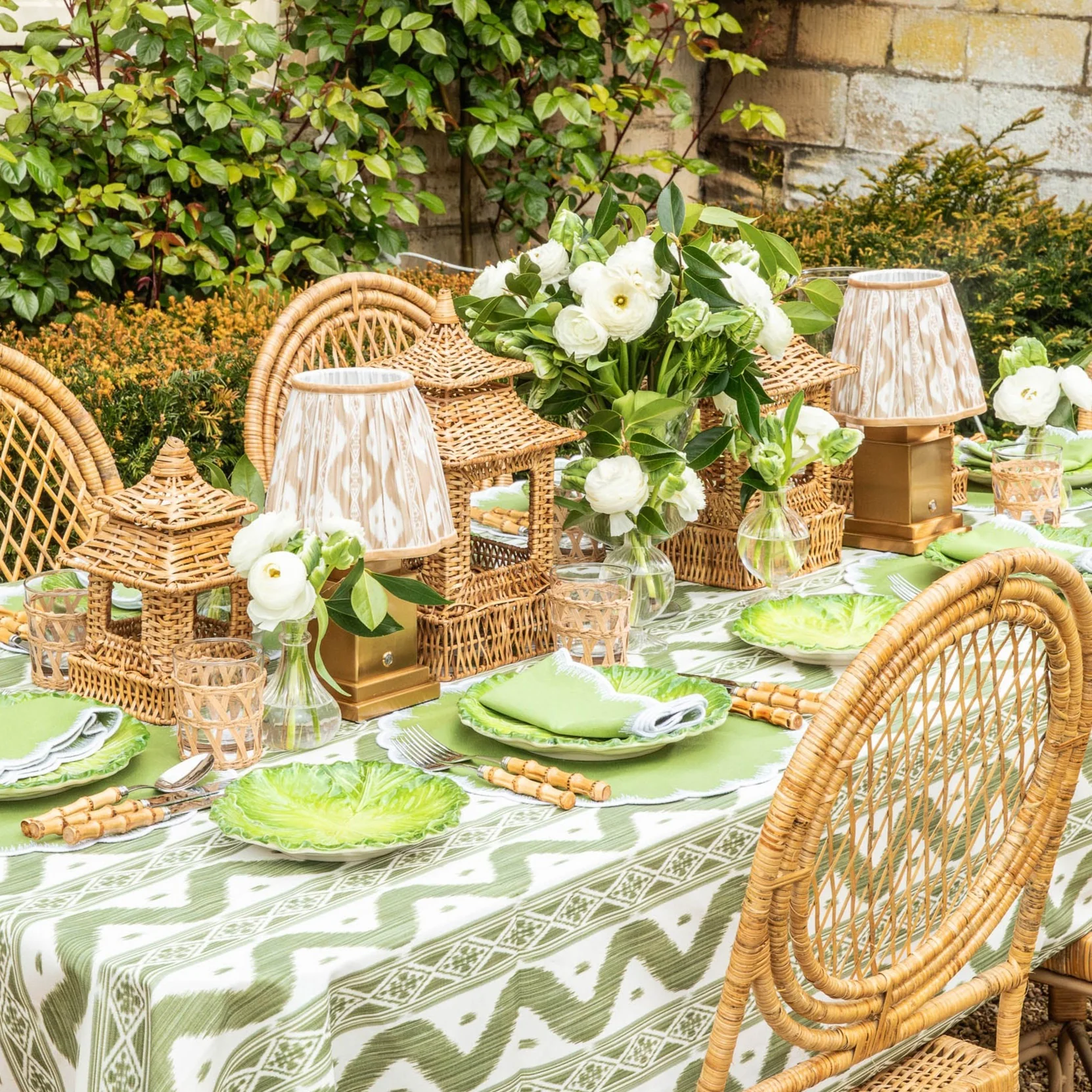 Serena Green Cabbage Dinner Plate - Image 14