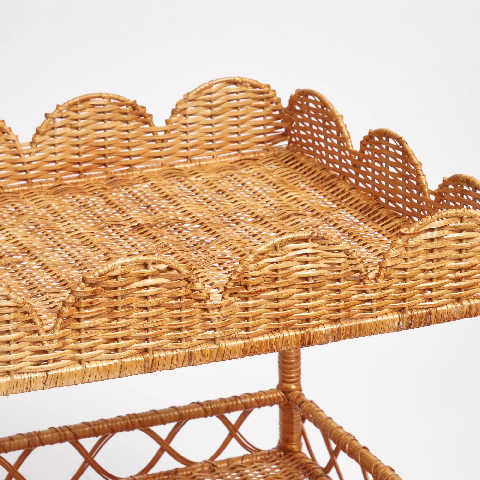 Sophia Rattan Side Table - Image 8